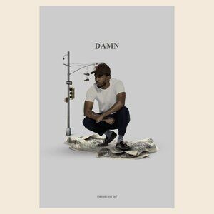 Kendrick Lamar Damn Street Poster_ 166